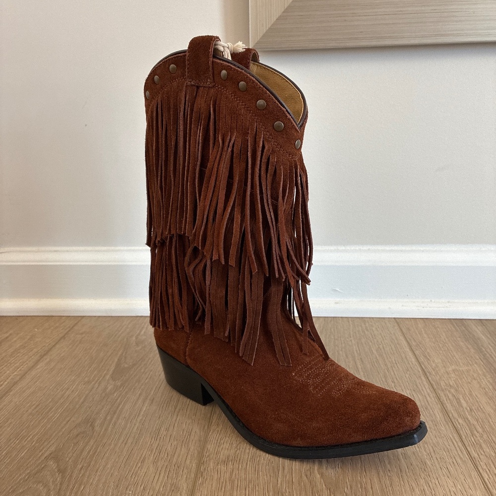 Shyanne Fringe Cowboy Boots